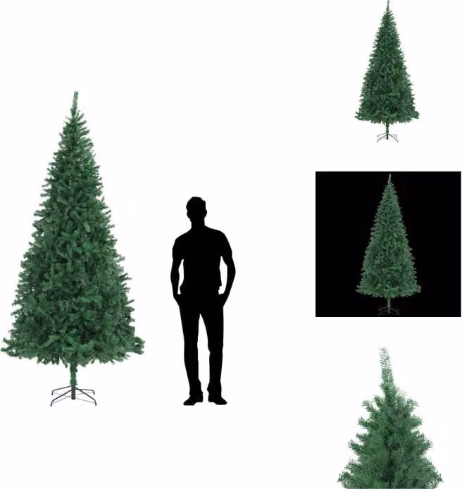 vidaXL Albero di Natale artificiale 300 cm verde - Alberi di Natale