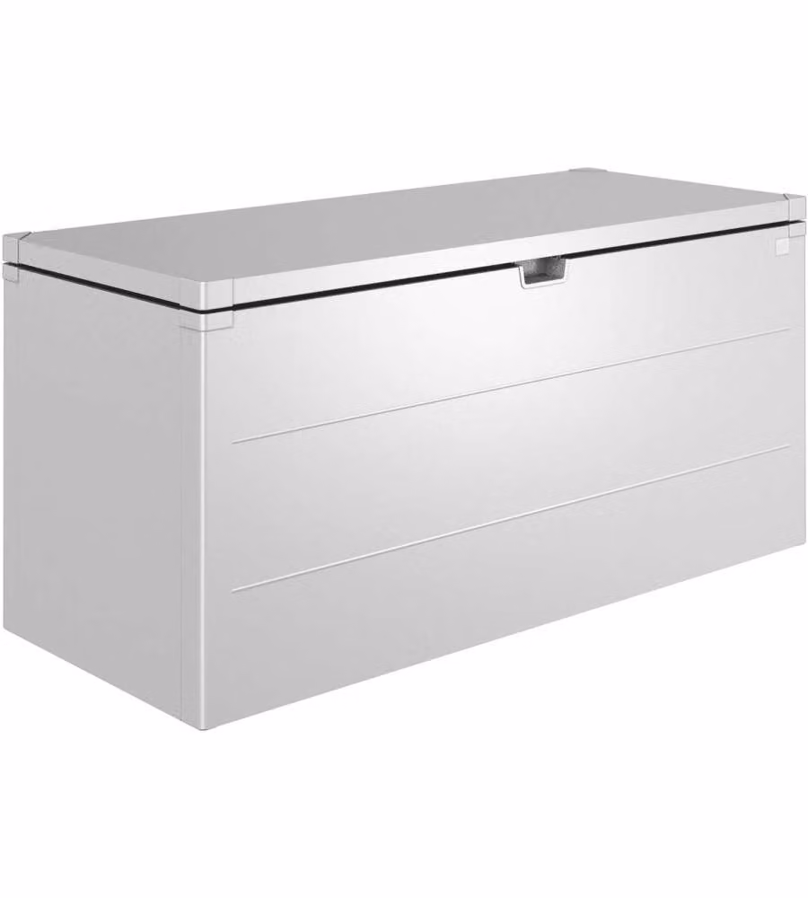 Biohort Baule da Esterno Stylebox 170 Argento Metallizzato 170x70x81 cm