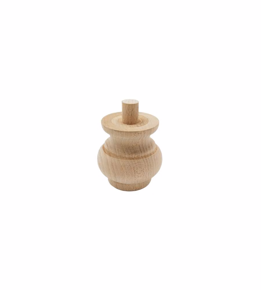 Piede Grezzo Con Spina Sagomata Mm.95X100