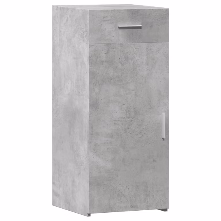 Credenza Grigio Cemento 40x42,5x93 cm in Legno Multistrato