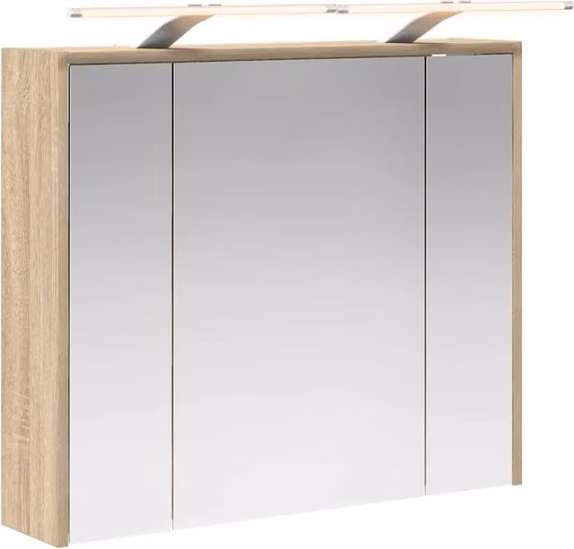 Mobiletto per specchio da Bagno | Armadio da bagno Rovere Sonoma