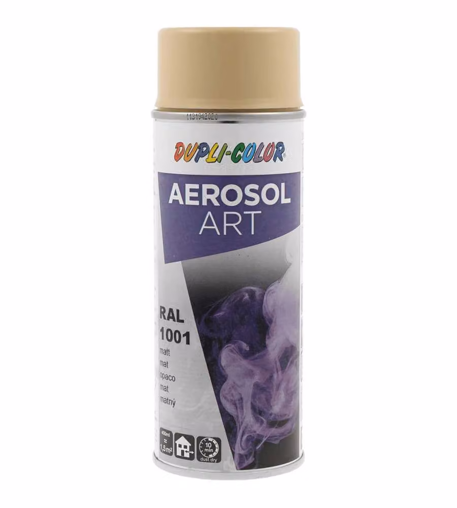 Dupli-Color Vernice Spray RAL 1001 Beige Opaco 400 ml Asciugatura Rapida