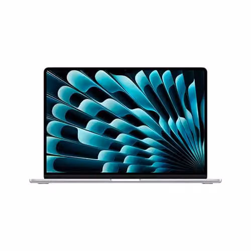 Apple MacBook Air 15'' con chip M5: progettato per l’AI, display Liquid Retina da 15,3'', 16GB di memoria unificata, 1 TB di archiviazione SSD, 10 CPU, 10 GPU, Wi Fi 7 – Argento