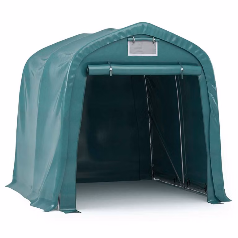 Tenda Garage in PVC 2,4x2,4 m Verde