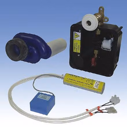 Orinatoi Sanela Sensor - Scarico clienti radar con sorgente integrata, versione con scatola di montaggio SLP 99RZ