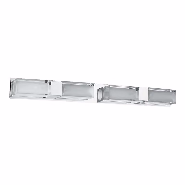 Applique CASIUS 4xG9/33W, argento/opaco, L: 53 L: 7,5 H: 6 cm, attacco G9