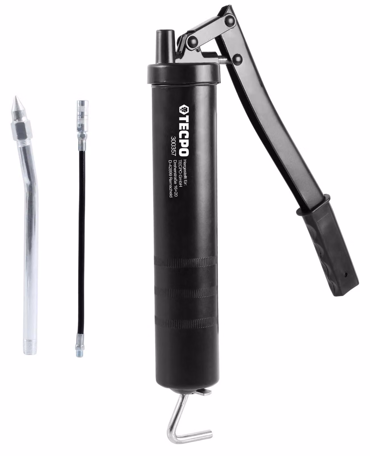 Spruzzatore manuale con leva e tubo rinforzato, compatibile con cartucce da 400 grammi
