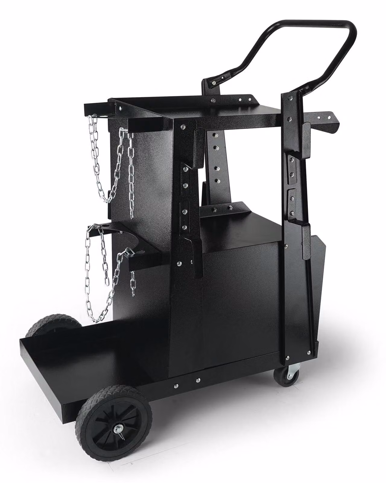 VEVOR: Carrello per saldatura con 2 ripiani e armadietto chiuso a chiave. Carrello mobile per saldatura, modello massimo.