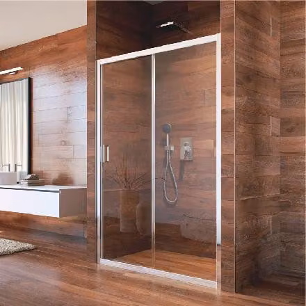 Mereo Lima - Porta doccia 1200x1900 mm, cromo/vetro trasparente CK80423K