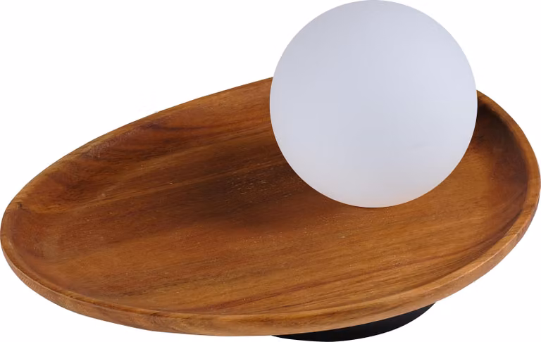 Decor Tavolo da nido in acacia 1xG9 Marrone