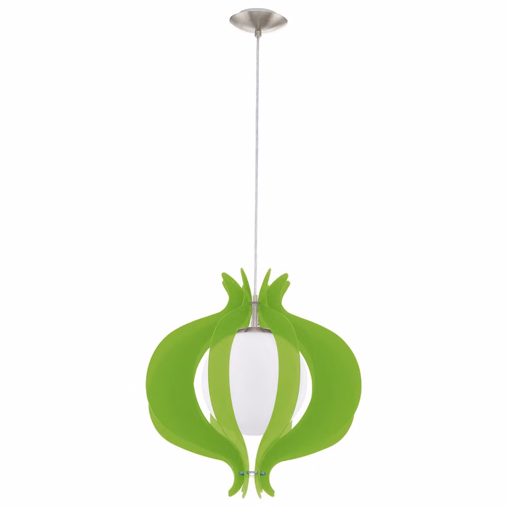 Lampada a sospensione EGLO modello Tallego, colore verde