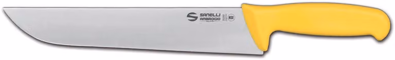 Coltello francese cm 26 giallo linea Supra di Sanelli Ambrogio