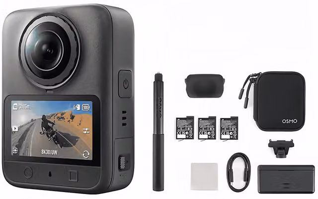 Action Cam DJI Osmo 360 II Adventure Combo Black con Sensore da 1 Pollice – 1