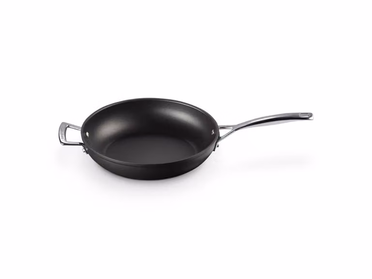 Les Forgées Padella alta con maniglia in alluminio antiaderente Ø 28 cm