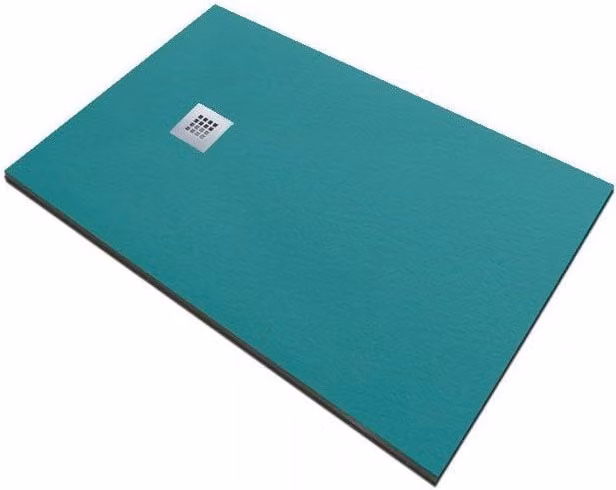 Piatto doccia marmoresina gelcoat pieno verde vietri h.2,8cm Doliso Elostone 80x140 cm