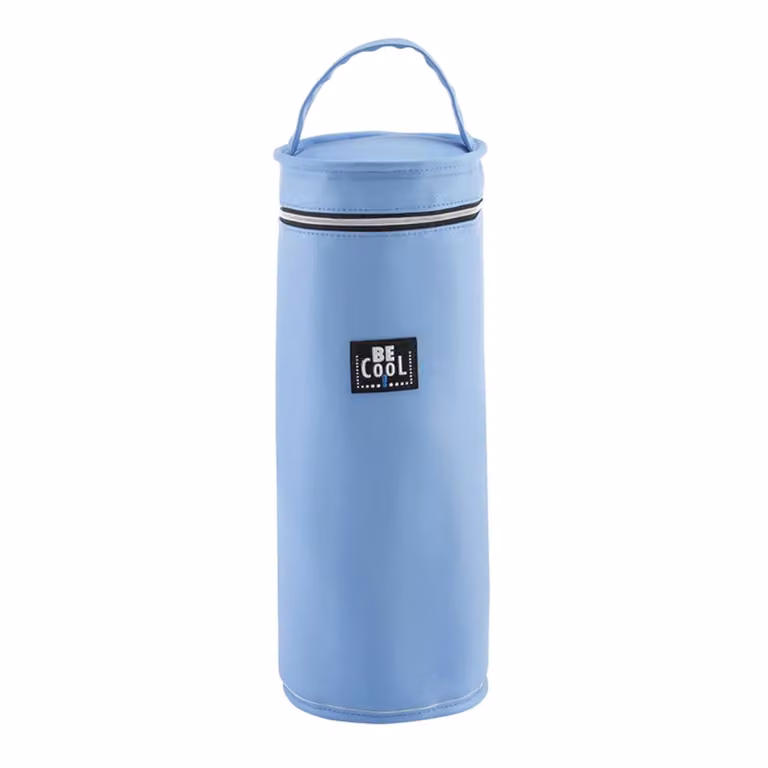 Borsa raffredda-champagne e bottiglie Sky Blue, 13x33cm Be Cool