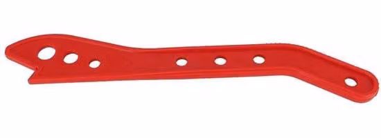 Supporto ergonomico per pali di recinzione - Dispositivo di sicurezza per seghe circolari - Guida per legno - Protezione per le mani - Materiale ABS - Lunghezza 42 cm - Supporto per sega circolare