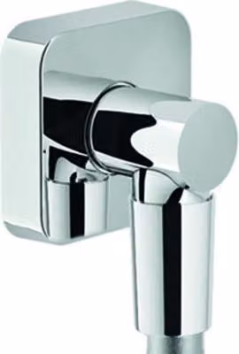 Raccordo a gomito softedge da 1/2, cromato, Nobili