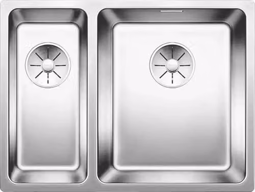 BLANCO ANDANO 340/180-IF Lavello a bordo piano / Acciaio inox / Sinistra / Tappo