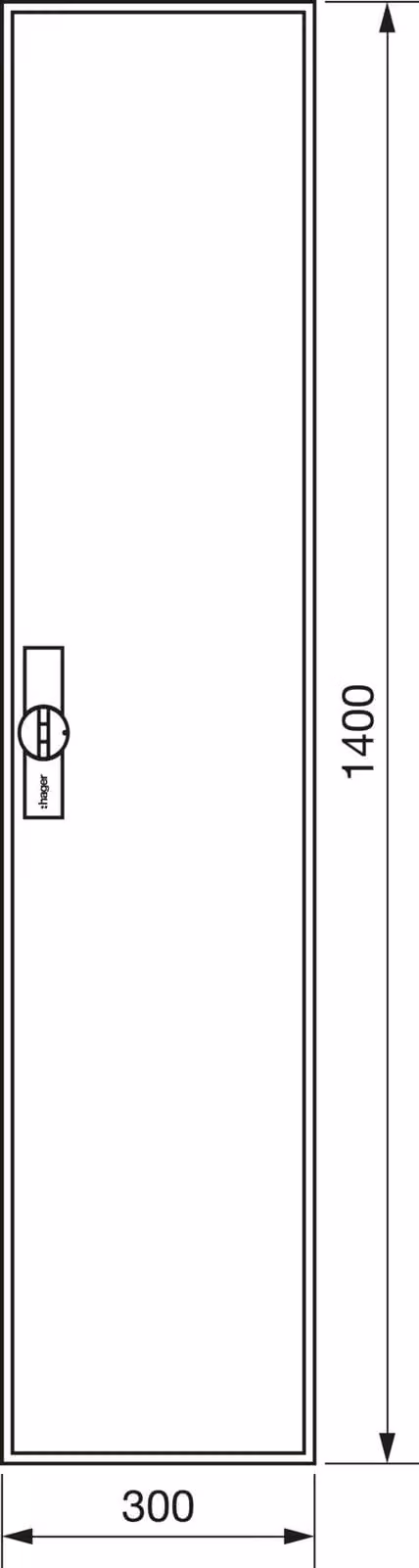 Hager ZB51S Colore del prodotto: Bianco (ZB51S)