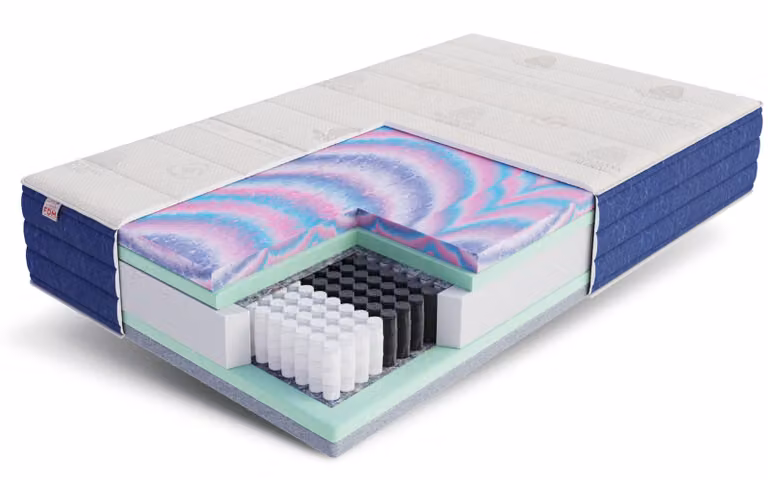 Materasso a sacchetti ZEN DUAL 90x200x29 cm
