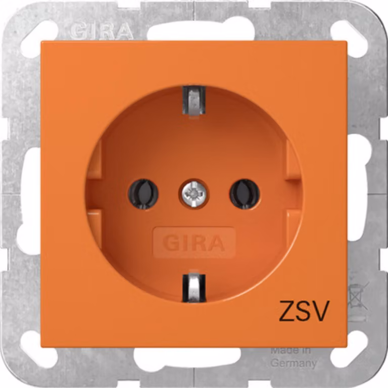 GIRA 4188109 Sistema SCHUKO ZSV 55 Arancione (4188109)