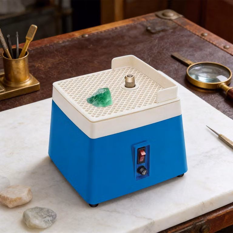 Levigatrice elettrica per vetro e Vetroceramica, dotata di un motore da 65W e di un serbatoio per l'acqua