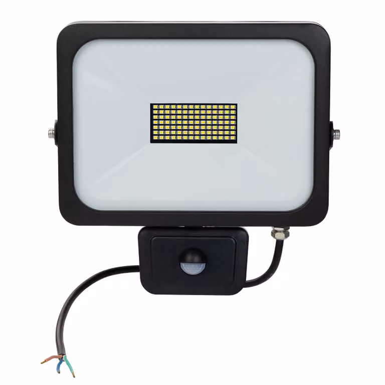 Faretto LED SMD per esterni con sensore di movimento 50 W A+