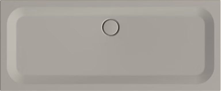 BetteUltra receveur de douche rectangulaire avec support de baignoire minimum, 1700x700x35mm, 5992-416T1, 5992-416T1