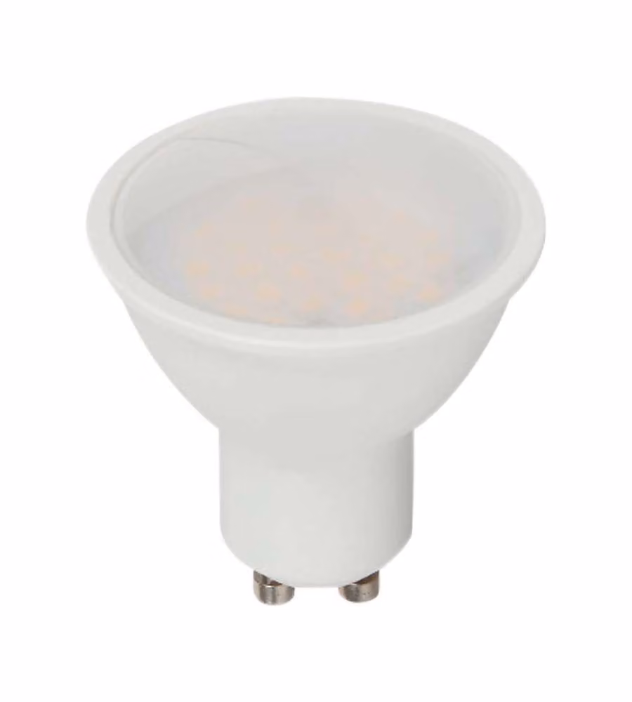 Faretto LED GU10 2.9W 100° Copertura Satinata 6500K