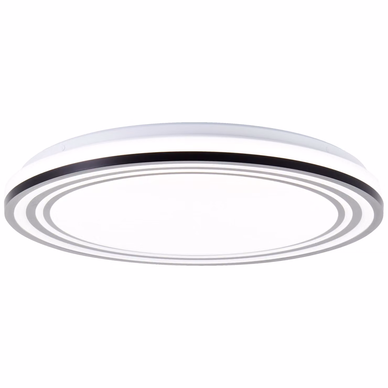 Lampada da soffitto a LED, Ø 49 cm, 5500 lumen, dimmerabile, CCT, bianco/nero