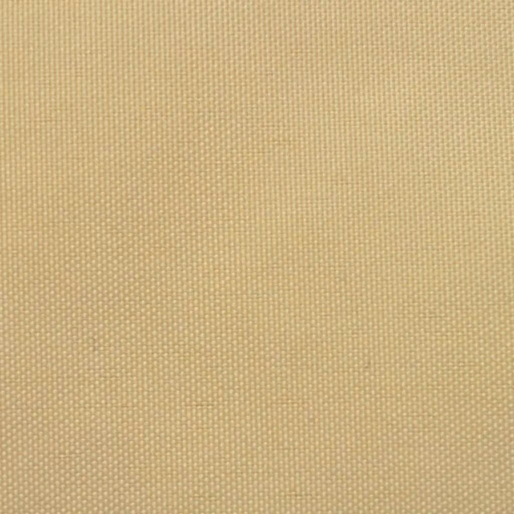Maison Exclusive - Tenda da sole in tessuto Oxford, triangolare, 5x5x5 m, beige
