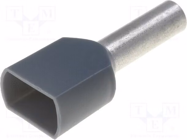 10 connettori a crimpare in rame, isolamento: PVC, doppio, sezione 4 mm², conformi alla norma TUL-RI-TW-04012, per uso nautico