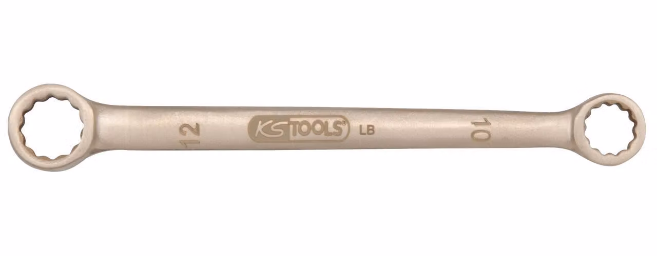 KS Tools BRONZEplus chiave a doppio anello diritta 12x14 mm