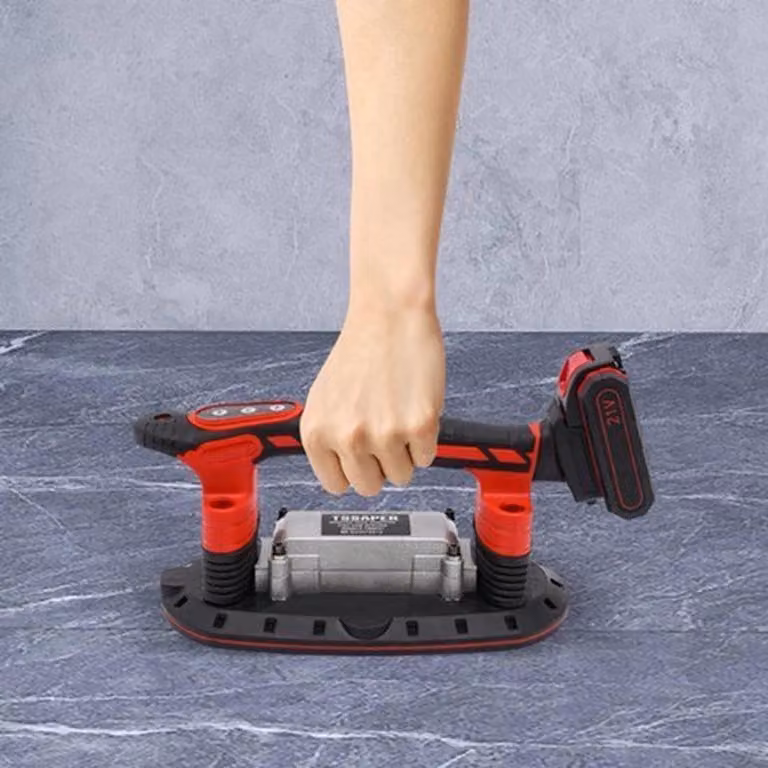 Strumento vibrante per piastrelle - Ventosa elettrica da 21V - 6 velocità