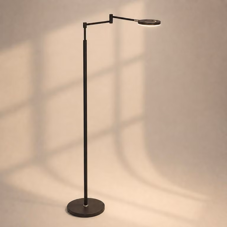 Lampada da terra - nero - Soleil - plastica metallo - lampada di design - LED - 3515ZW - Steinhauer Exclusive