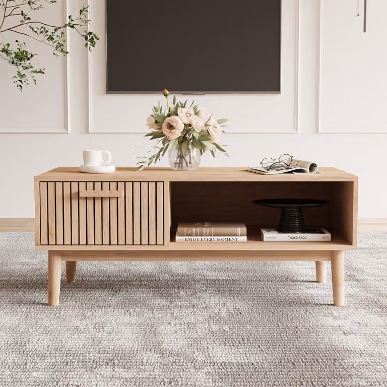 Tavolino - soggiorno, sala da pranzo, L 110 x L 50 x H 43 cm