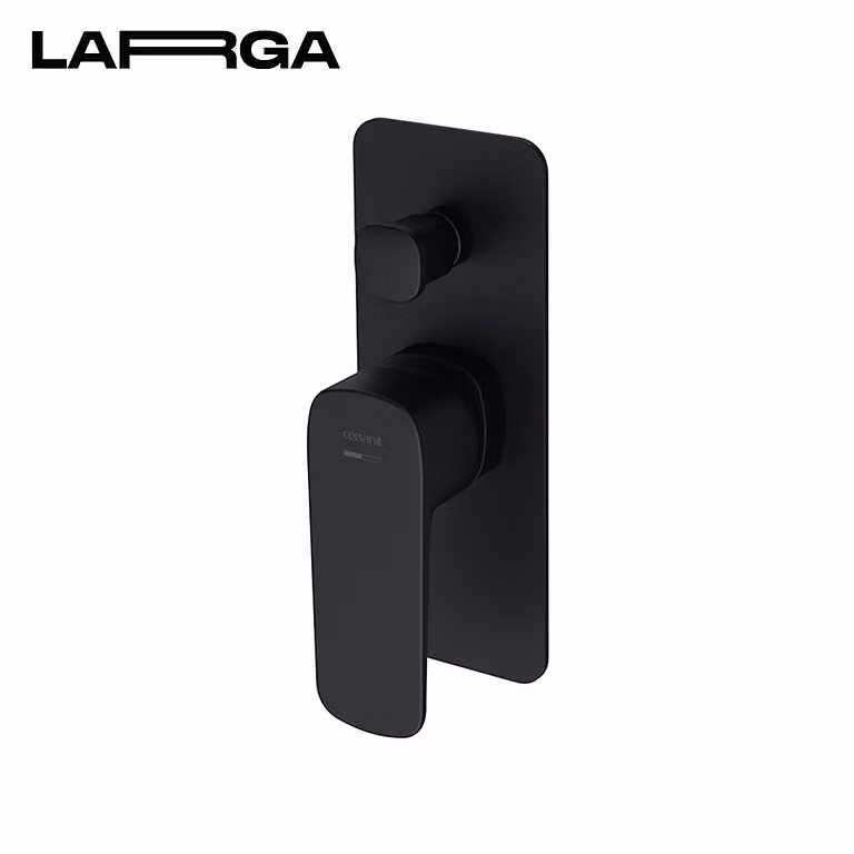 Miscelatore per vasca da bagno con corpo LARGA nero (S951-373)