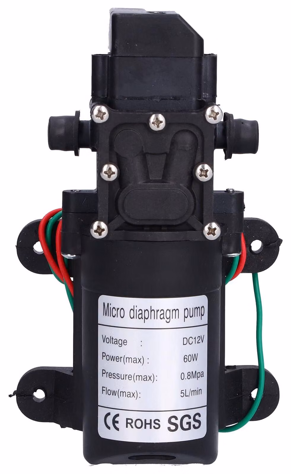 Pompe a membrana da 12V, 60W, autoaspiranti, per l'irrigazione del giardino