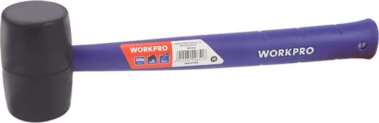 Mazzuolo in gomma Workpro Bianco