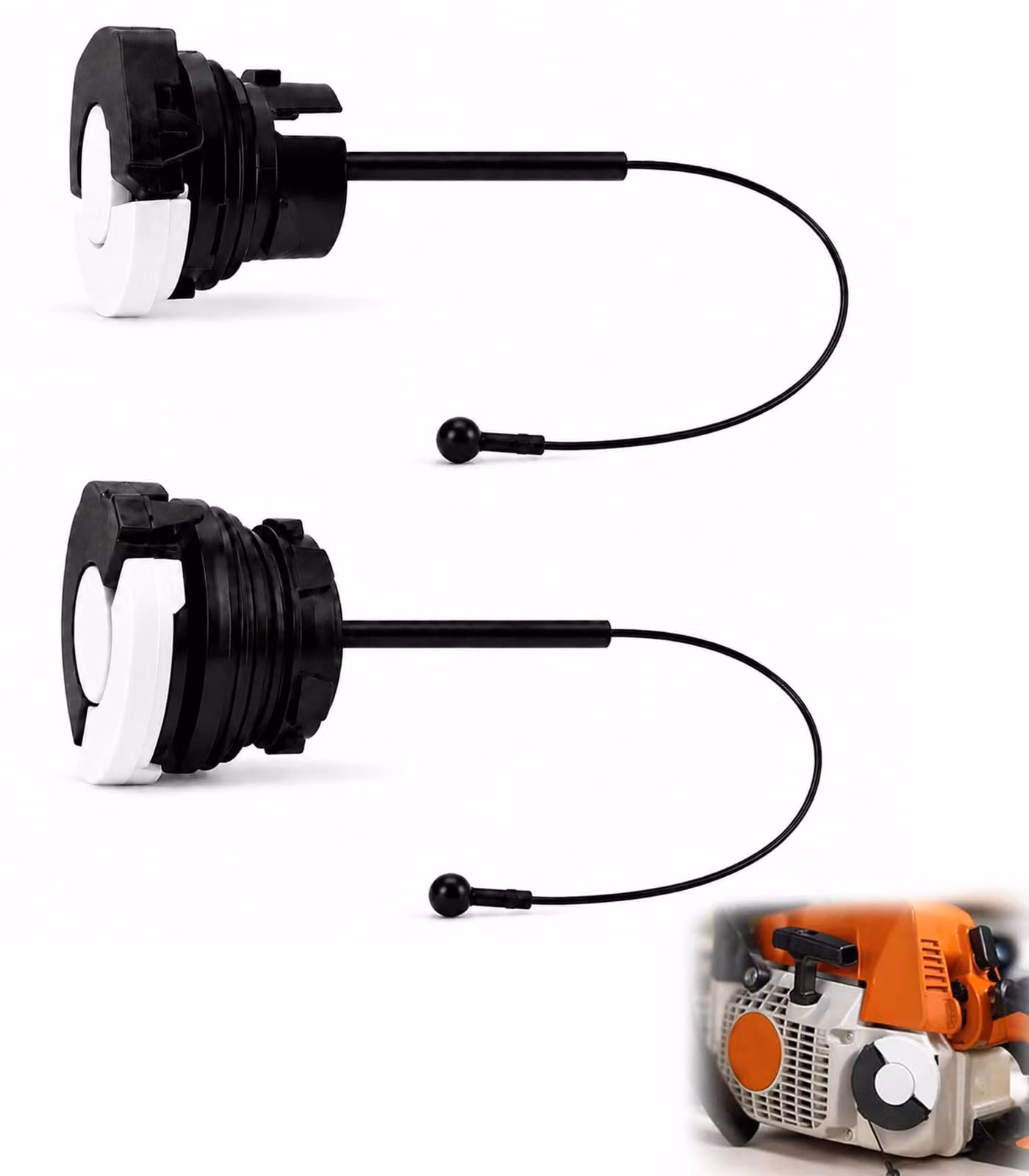 Tappi per il serbatoio del carburante e dell'olio per motoseghe MS171, MS181, MS192, MS193, MS200