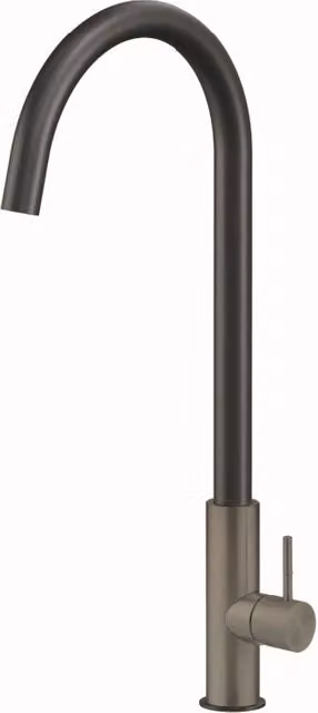 Miscelatore ACQUAMIX 9242 con canna girevole BLACK- GUN METAL 9242MISCINOX.L82
