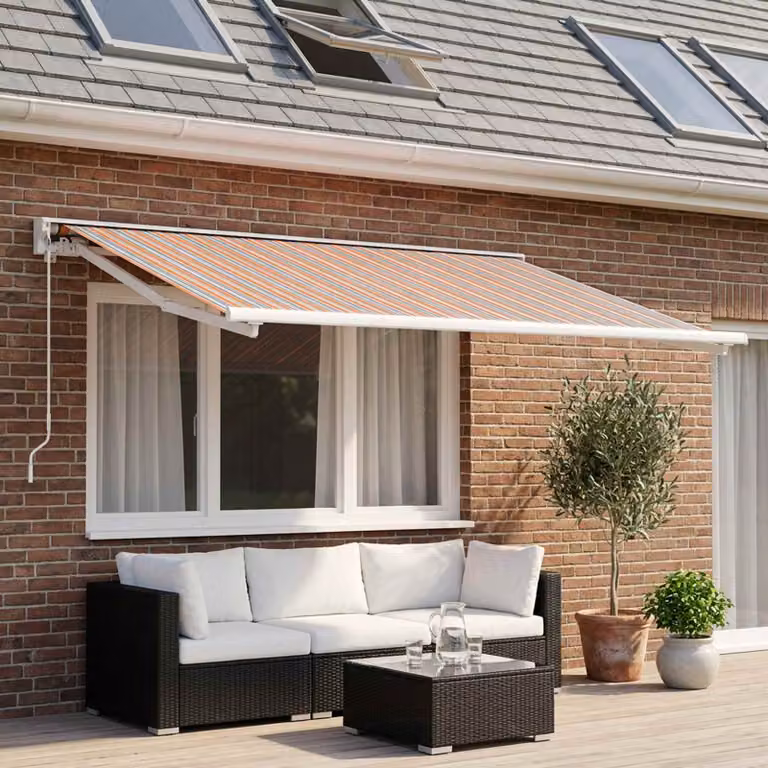 vidaXL Telo di ricambio per tenda da sole per