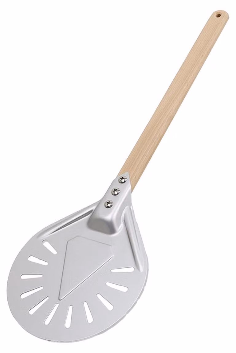 Omgoods - Pala per pizza forata, in alluminio