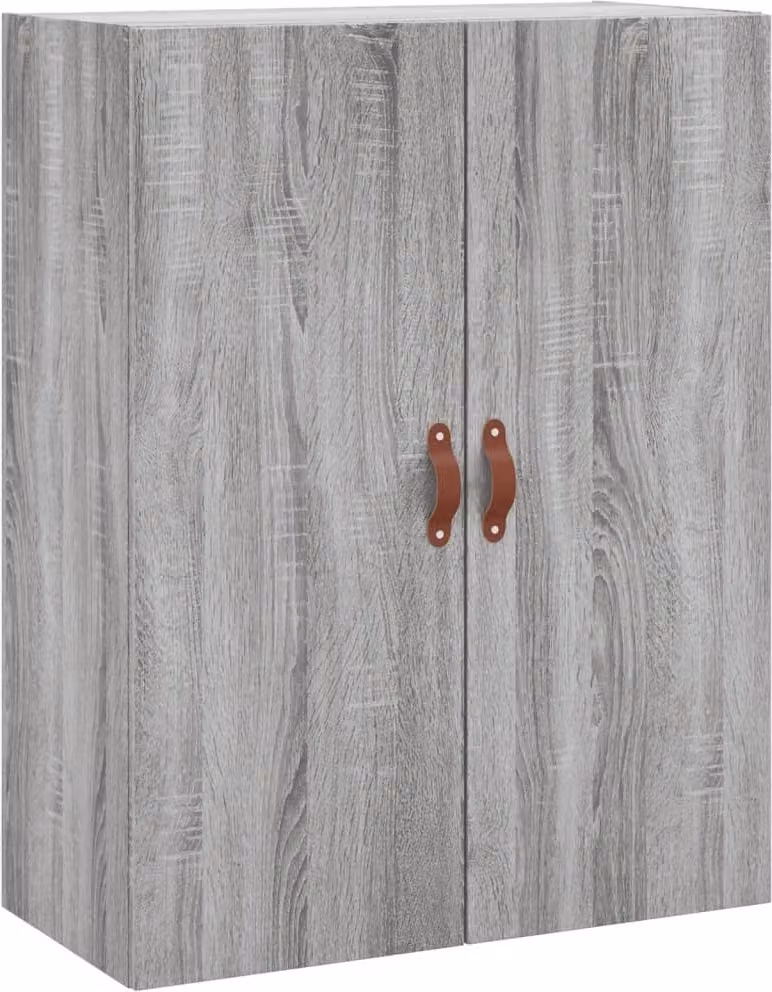 Mobile a Parete Grigio Sonoma 69,5x34x90 cm