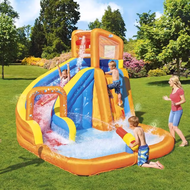 Parco acquatico gonfiabile Bestway Turbo Splash multicolore L: 366 cm, P: 320 cm, H: 270 cm – 2