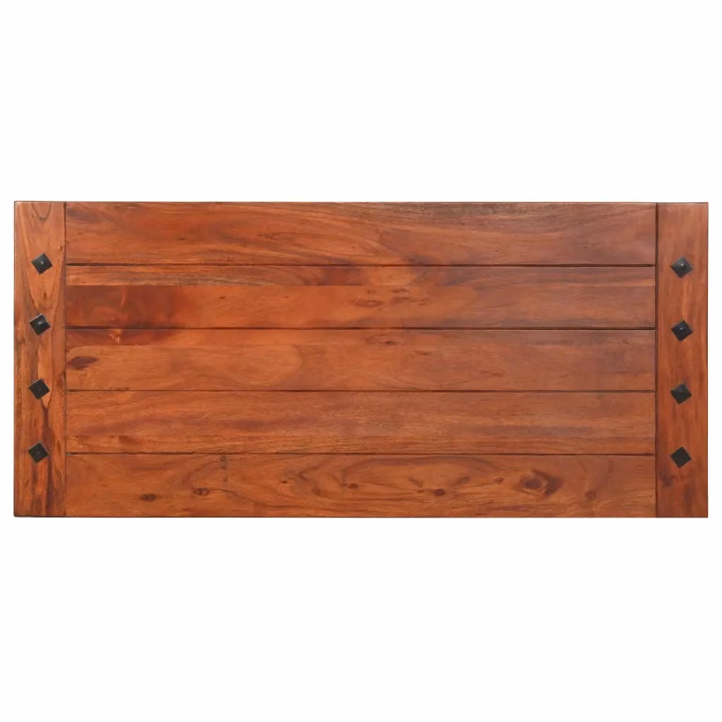 Tavolino da salotto rettangolare in legno di acacia marrone vidaXL L/P/H: 110 x 50 x 35 cm – 2