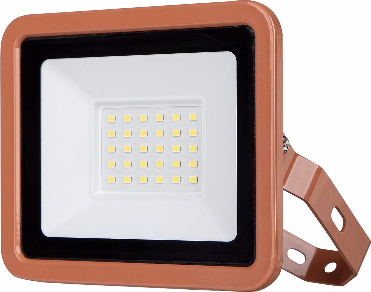 REV Proiettore LED Eco+, 20W, 6500K, 1700lm, bianco freddo, IP65, terracotta