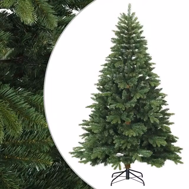 Albero di Natale artificiale verde vidaXL con rami pieghevoli, Altezza: 180 cm – 1
