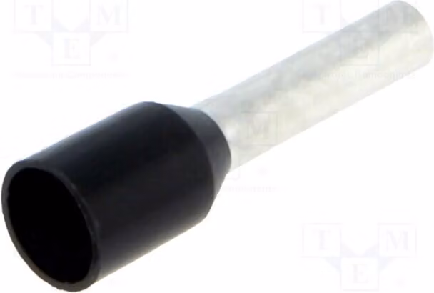 50 connettori a crimpare: guaina isolante, rame. Isolamento: 8 mm. Modello BM 00604. Terminale a crimpare per cavi. Buono